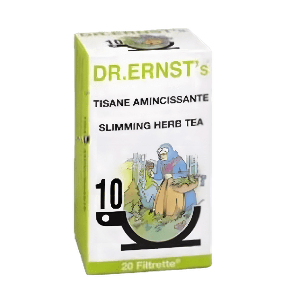 Boîte de Tisane Amincissante DR ERNST avec 20 sachets, infusion bien-être à base de plantes naturelles - THÉ, INFUSIONS, CAFÉ - NKOSI.
