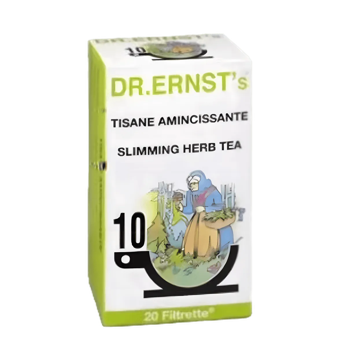 Boîte de Tisane Amincissante DR ERNST avec 20 sachets, infusion bien-être à base de plantes naturelles - THÉ, INFUSIONS, CAFÉ - NKOSI.