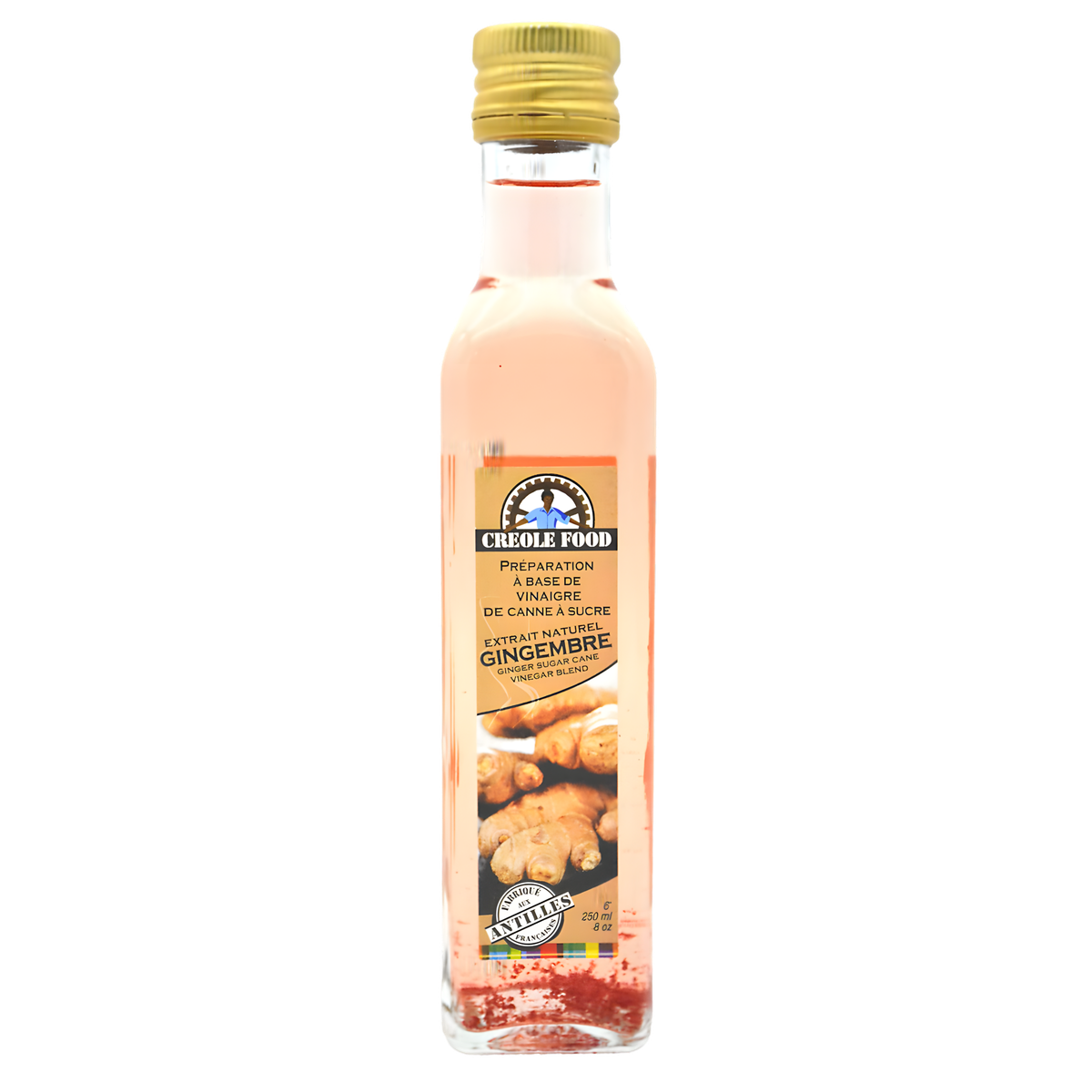 Vinaigre de canne au gingembre CREOLE FOOD